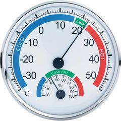 Μεγάλο Υγρόμετρο & Θερμόμετρο Ακριβείας Anymeters TH-101C