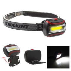 Ισχυρός Φακός Κεφαλής COB LED 3W - 200LM - Headlight SSTD CH-2016