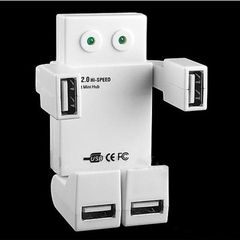 USB Hub 4 Θυρών σε Σχήμα Ρομπότ