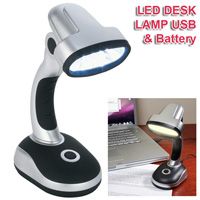 Φωτιστικό LED Γραφείου και Υπολογιστή USB & Μπαταρίας - Led Pivot Lamp