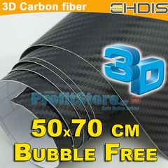 Διακοσμητική Αυτοκόλλητη Ταινία 3D CARBON - Ρολό 50×70cm