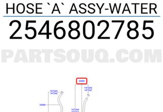 ΣΩΛΗΝΑΣ ΝΕΡΟΥ ΓΝΗΣΙΟΣ HYUNDAI 2546802785-thumb-2