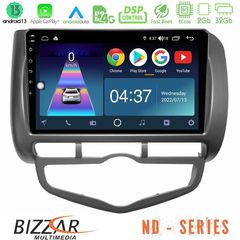 Bizzar ND Series 8Core Android13 2+32GB Honda Jazz 2002-2008 (Auto A/C) Navigation Multimedia Tablet 9″