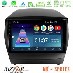 Bizzar ND Series 8Core Android13 2+32GB Hyundai IX35 Auto A/C Navigation Multimedia Tablet 9″