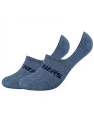 Skechers 2PPK Mesh Ventilation Footies Socks SK440085500