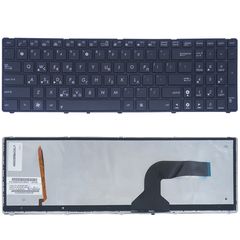 Πληκτρολόγιο Ελληνικό - Greek Laptop Keyboard για Asus G51 A52 N60 N61 N70 N71 K53 K73 G72 V111446AS3 04GNY11KUS01-1 GR Backlight ( Κωδ.40002GRBACKLIT )