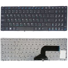 Πληκτρολόγιο Ρωσσικό - Russian Laptop Keyboard για Asus G51 A52 N60 N61 N70 N71 K53 K73 G72 V111446AS3 04GNY11KUS01-1 RU Black ( Κωδ.40002RU )