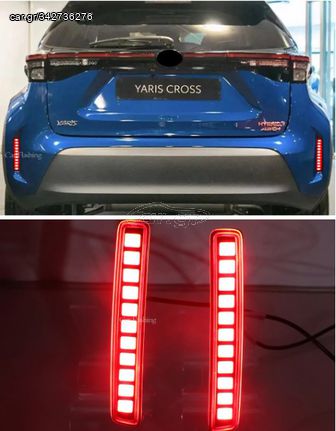 Toyota Yaris Cross LED Πισω Φλας / Φωτα Προφυλακτηρα