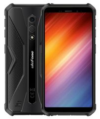 ULEFONE smartphone Armor X12 Pro, 5.45", 4GB, 64GB, 4860mAh, μαύρο