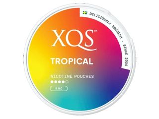 XQS Φακελάκια Νικοτίνης TROPICAL Strong 20 8mg Νικοτίνη (Made in Sweden) 8720400633951