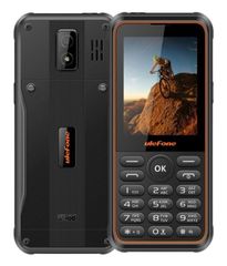 ULEFONE κινητό τηλέφωνο Armor Mini 3, IP68, 2.8", dual SIM, μαύρο