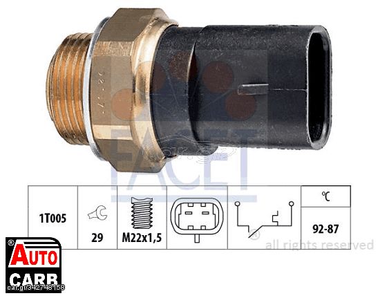 Θερμοστατης Ψυκτικο Υγρο FACET 75031 για ALFA ROMEO 145 1994-2001, ALFA ROMEO 146 1994-2001, ALFA ROMEO 155 1992-1997