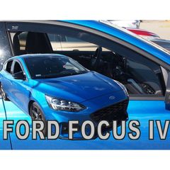 Ford Focus Mk4 5d Hb / Combi 2018+ Φιμέ Ανεμοθραύστες Heko Σετ 2τμχ