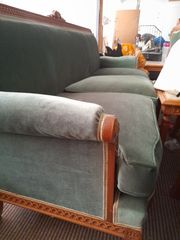 Πωλείται 3θέσιος καναπές με 2 πολυθρόνες μεταχειρισμένα σε αρκετά καλή κατάσταση