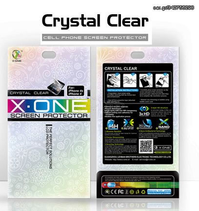 LENOVO Vibe C2 - SCREEN PROTECTOR X-ONE CRYSTAL, 4H ANTISCRATCH, 0,3mm