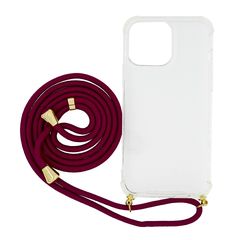 Θήκη Goospery Strap Case για Apple IPhone 13 Pro Μπορντώ