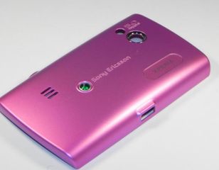 SONY-ERICSSON X10 mini - Battery cover Pink Original