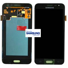 SAMSUNG J320F Galaxy J3 (2016) - LCD + Touch Black Original Service Pack