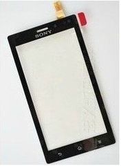 SONY MT27i - Touch screen + Front cover Black High Quality
