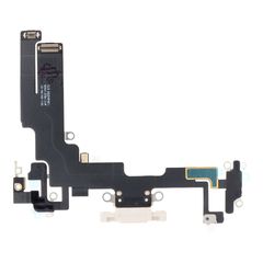 APPLE iPhone 14 - Charging Flex Cable Connector White Original