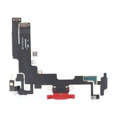 APPLE iPhone 14 - Charging Flex Cable Connector Red High Quality