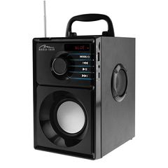 Φορητό Ηχείο Media-Tech Boombox MT3179 600W PMPD, με Τηλεχειριστήριο + Ενσωματωμένο Woofer Μαύρο