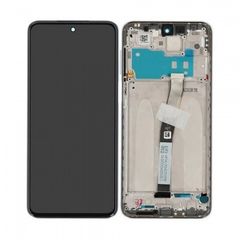 XIAOMI Redmi Note 9S / Redmi Note 9 Pro - LCD + Frame + Touch Black Original Service Pack
