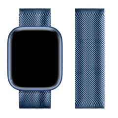 Watchband Hoco WA03 Simple Beauty 42/44/45/49mm για Apple Watch series 1/2/3/4/5/6/7/8/SE/Ultra Stainless Steel Μπλε