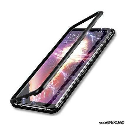Θήκη Ancus 360 Full Cover Magnetic Metal για Apple iPhone 14 Μαύρη