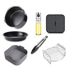 ROHNSON AFK04 Air Fryer Accessory Kit Σετ μαγειρικών σκευών