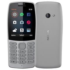 Nokia 210 (2019) 4th Edition Dual Sim 2.4" Γκρι GR