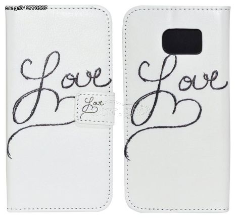 Θήκη Book Ancus Art Collection για Samsung SM-G920 Galaxy S6 Love