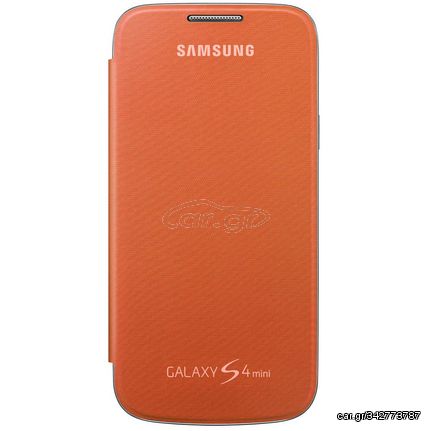 Θήκη Book Samsung EF-FI919BOEGWW για i9190/i9195 Galaxy S4 Mini Πορτοκαλί Bulk