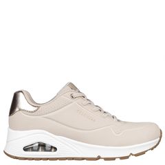 Skechers Uno - Shimmer Away Γυναικείο Sneakers NAT - Μπεζ 155196