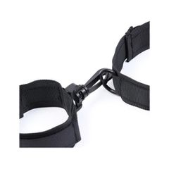 NAUGHTY TOYS Nylon Collar with Wrist Restraints-thumb-2