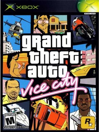 Grand Theft Auto Vice City XBOX (Used)