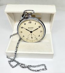 1950's molnija molniya κουρδιστό ρολόι τσέπης ChChZ factory USSR Soviet Α9046 ΤΙΜΗ 120 ΕΥΡΩ