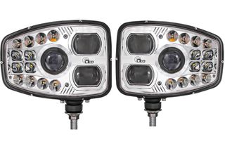 Σετ LED Μπροστά Φανάρια για JCB 12V24V