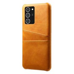 Θήκη Vintage Leather Back Cover with Card Pockets Samsung Galaxy Note 20 Ultra N985/N986 Brown