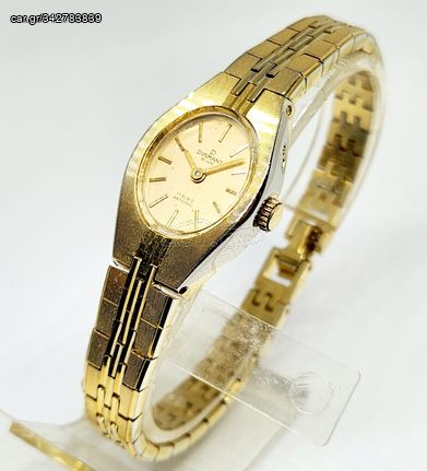 Vintage Diamant Gold Toned Band 17 rubis κουρδιστό γυναικείο ρολόι Α9546 ΤΙΜΗ 135 ΕΥΡΩ