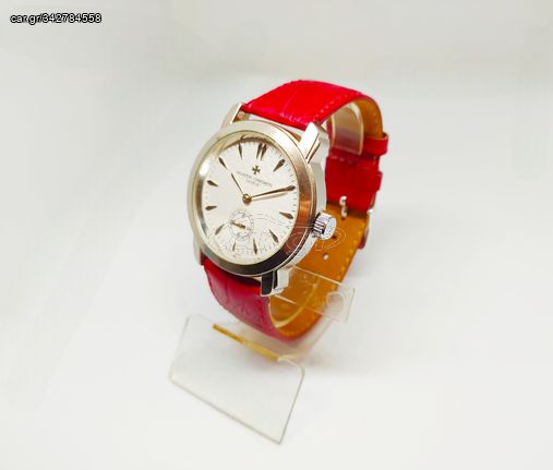 Γυναικείο ρολόι Vecheron Constantin Replica με δερμάτινο λουράκι (Μ) Α90816 ΤΙΜΗ: 380