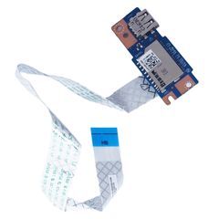 Πλακέτα USB - USB Board για Laptop Dell Inspiron 5567 Ιnspiron 17 5767 BAL20 LS-D801P BAL30 NBX0001Z200 FXX33 0FXX33 D99YJ 0D99YJ SD Card Reader IO Circuit Board με καλωδιοταινία ( Κωδ.1-BRD159 )