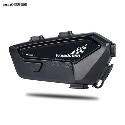 FreedConn FX Pro Ενδοεπικοινωνία Μονή για Κράνος Μηχανής Bluetooth Mesh 1200m έως 6 χρήστες (Φων. Εντολές/Ήχος Sony/Μπατ. 1100mAh/IP67/AI Noise Reduc.)