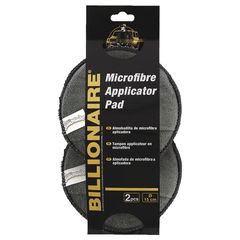 Σφουγγάρια Γυαλίσματος Microfiber Billionaire Applicator Pad 15cm  BLN0545 Γκρι 2 Τεμάχια