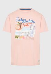 Funky Buddha Ανδρικό Regular Fit T-Shirt FBM009-086-04