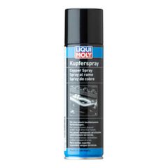 LIQUI MOLY KUPFER SPRAY 250ML ΣΠΡΕΙ ΧΑΛΚ ΣΠΡΕΙ ΧΑΛΚΟΥ 1824 Διαχωριστικό και λιπαντικό από πολύ λεπτά σωματίδια χαλκού για μεγάλης θερμικής καταπόνησης εξαρτήματα μηχανών. Επιτρέπει απροβλημάτιστη αποσ