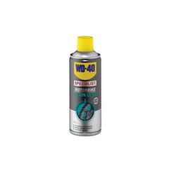WD40 SPECIALIST MOTORBIKE CHAIN LUBE ΛΙΠΑΝΤΙΚΟ ΑΛΥΣΙΔΑΣ  Κατάλληλο για αλυσίδες με δακτυλίους και ασφάλειες Ο, Χ, Ζ. 
Προσφέρει μεγάλη διάρκεια λίπανσης και προστασίας.
Παρατείνει την διάρκεια ζωής τη