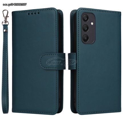 Θήκη Samsung Galaxy A25 5G BETOPNICE Leather Wallet v005 με μαγνητική αποσπόμενη πλάτη, βάση στήριξης, υποδοχές καρτών και μαγνητικό κούμπωμα μπλε