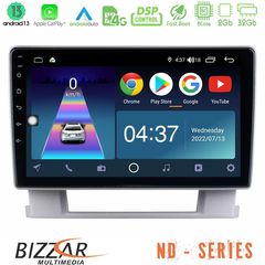 Bizzar ND Series 8Core Android13 2+32GB Opel Astra J 2010-2014 Navigation Multimedia Tablet 9″