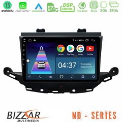 Bizzar ND Series 8Core Android13 2+32GB Opel Astra K 2015-2019 Navigation Multimedia Tablet 9″